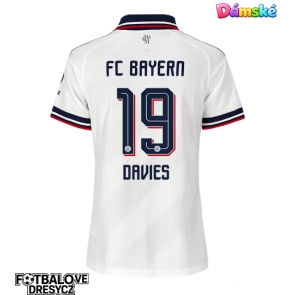 Bayern Munich Alphonso Davies #19 Dámské Venkovní Dres 2026-27 Krátký Rukáv
